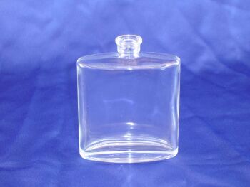 Oxford Perfume  Clear Glass Bottle - Crimp - 100ml (PERB03)