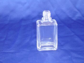 Florida  Perfume  Clear Glass Bottle - Screw Top  50ML (PERB06)