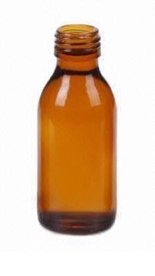 amber glass bottle