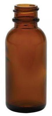 amber winchester glass bottle