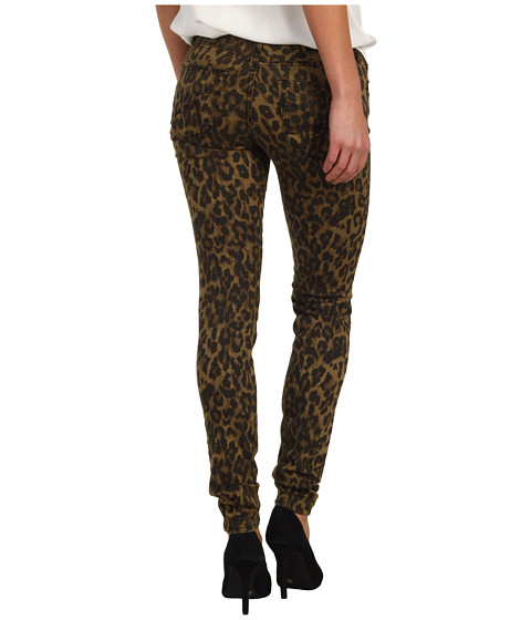 Leopard Print Skinny Pants Size: 29/M 