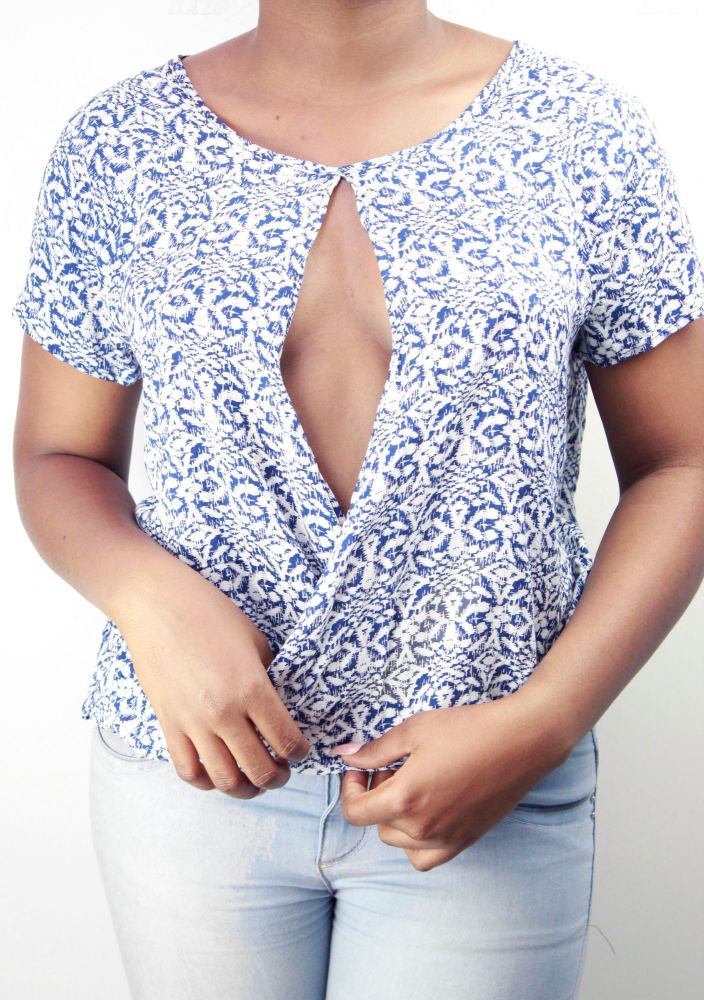 Printed Top Size: M