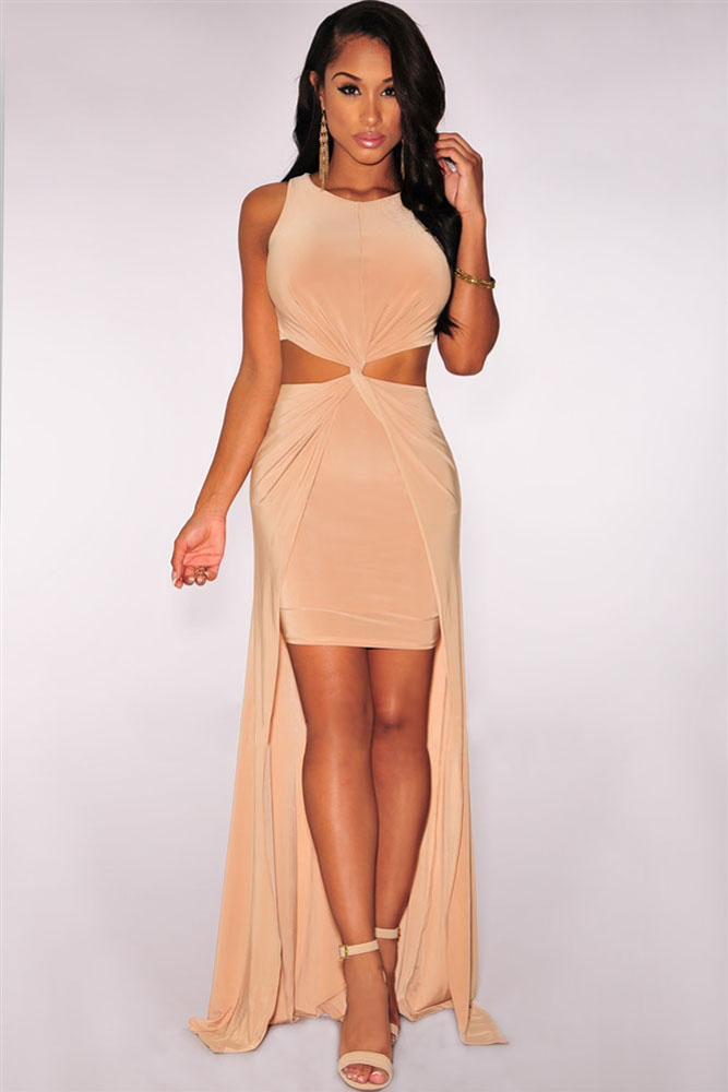 Cutout Twisted Dress Size: L