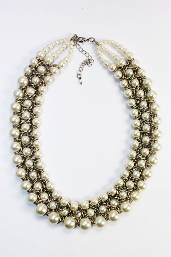 Pearl Layer Necklace 