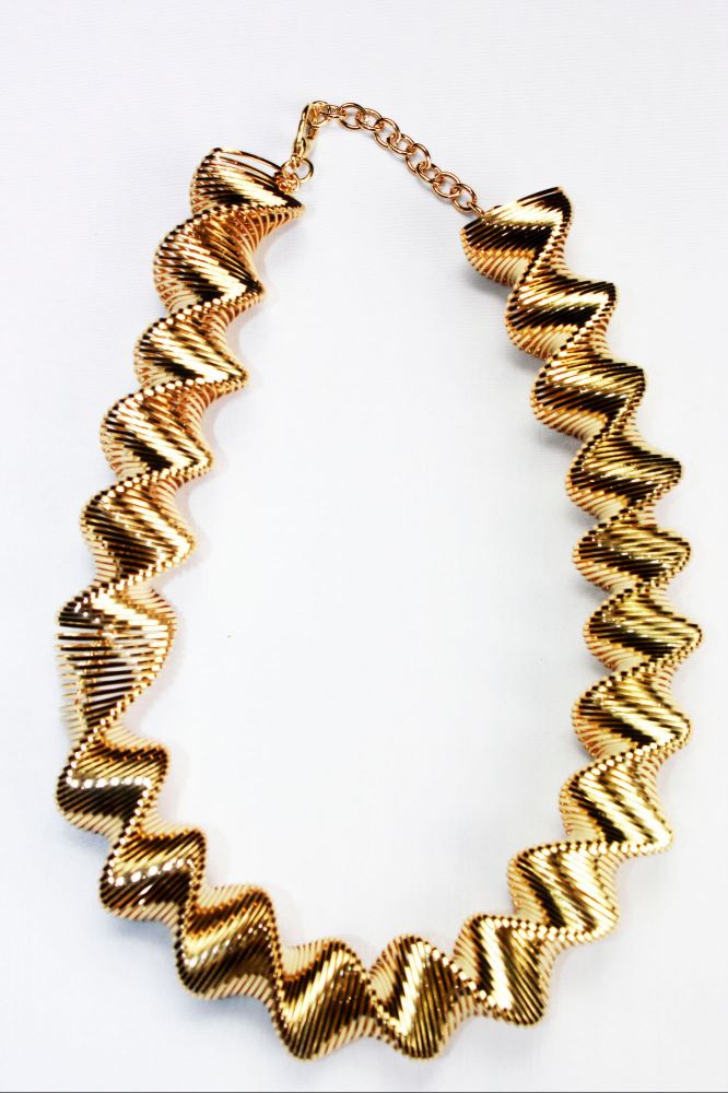 Twist Gold Necklace
