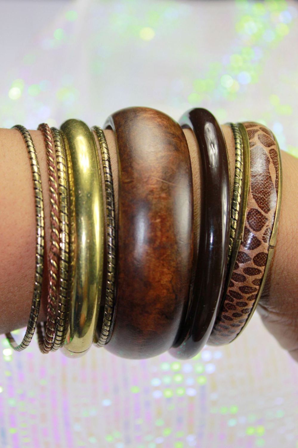 Wooden Bangle Set