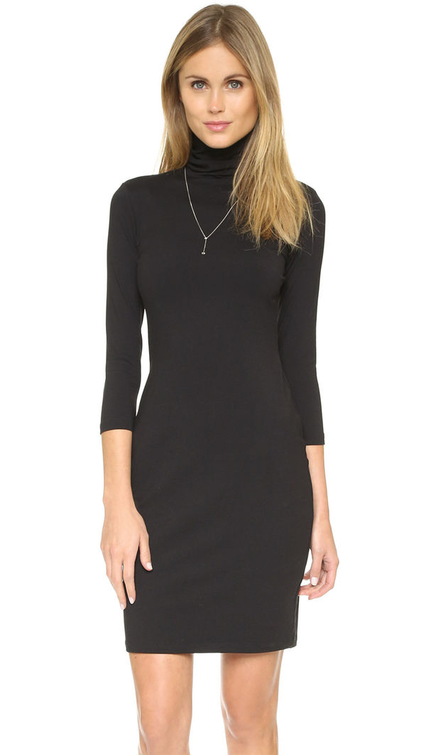 New Markdown Turtleneck 3/4 Bodycon Dress|Size: M