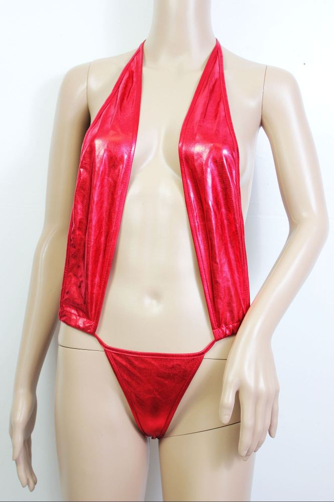 Red Lingerie One Piece Size S