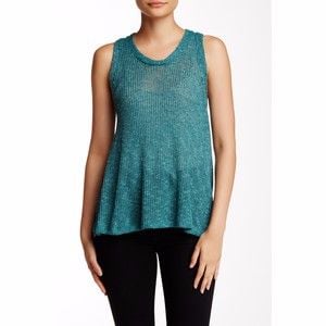 Sleeveless Sweater Tank - S