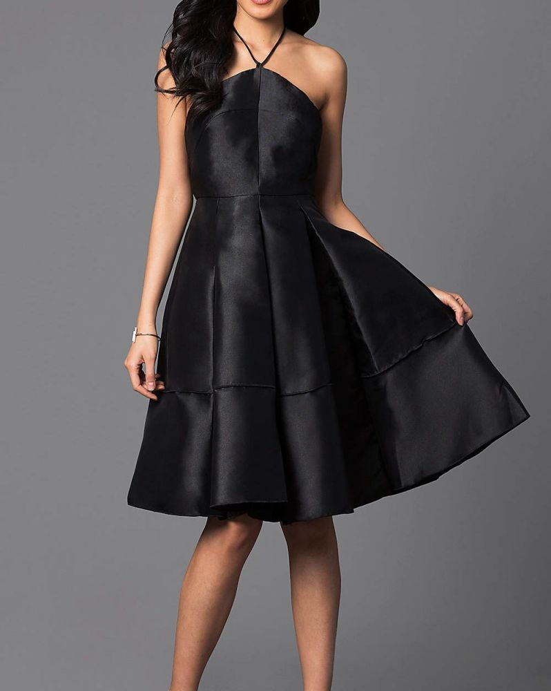 Halter top top skater dress