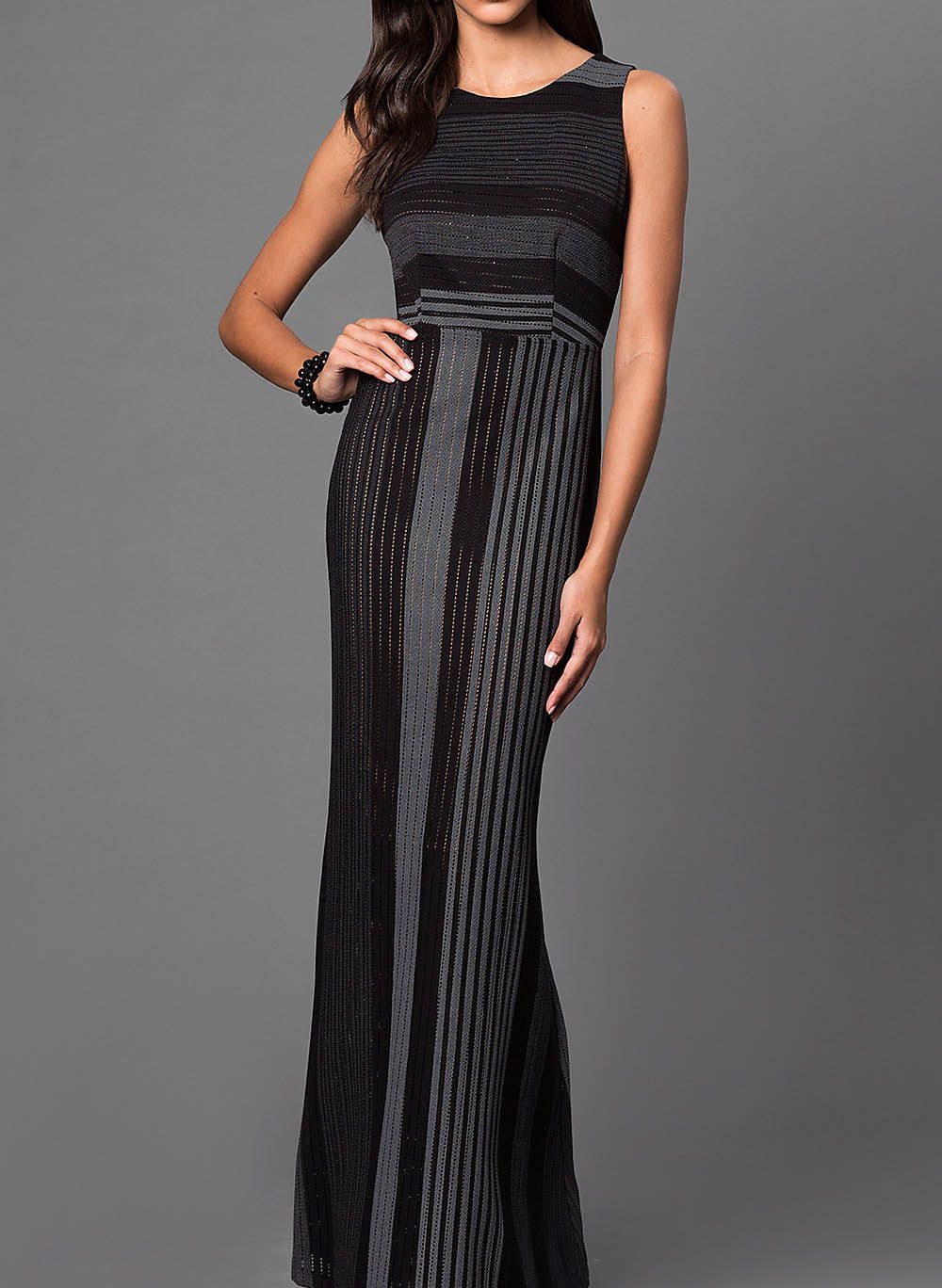 A059 - Open Back Maxi Dress