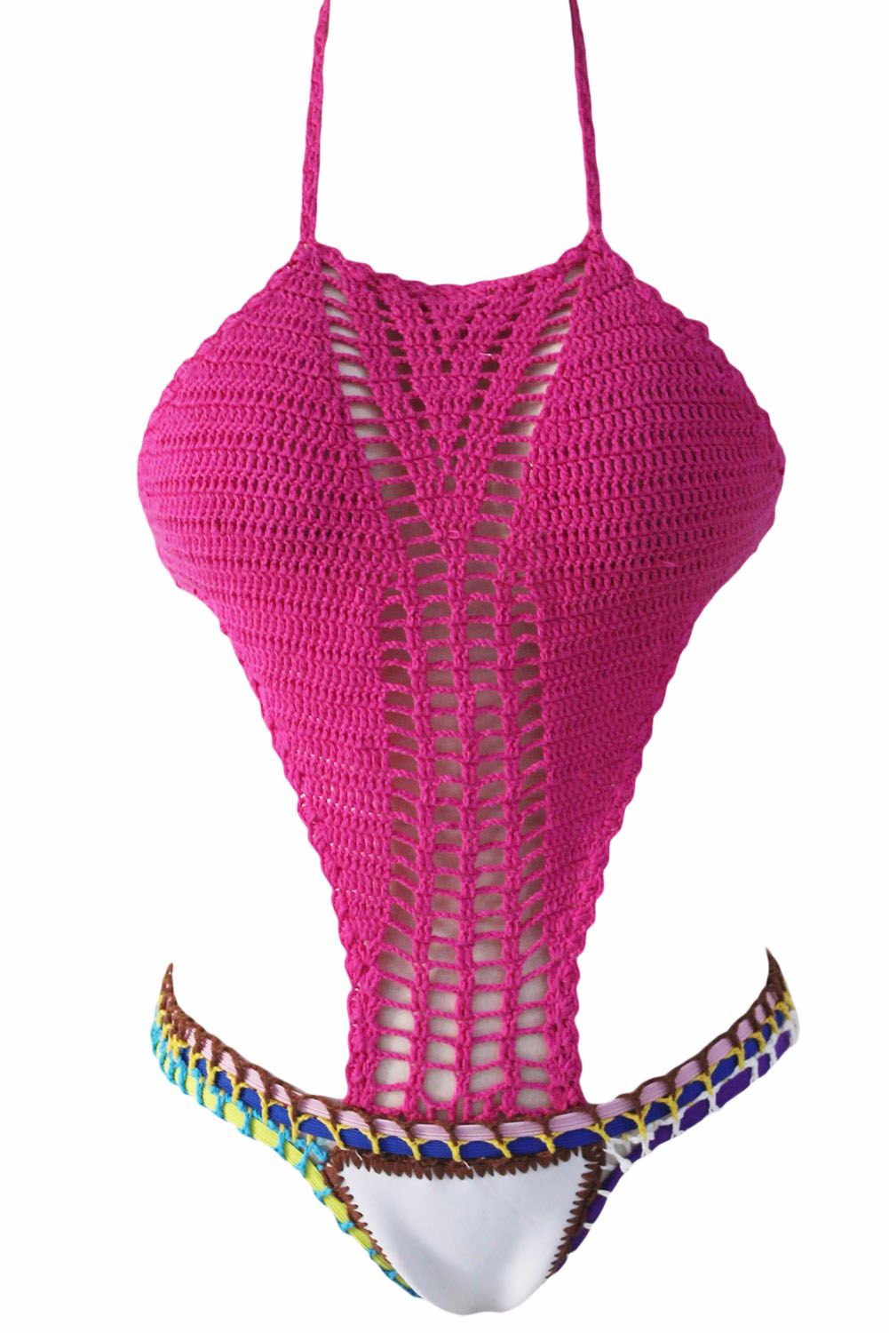 Crochet One Piece Swimsuit 