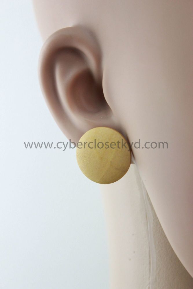 Light Wooden Stud Earring