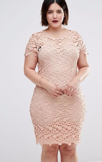 New Markdown Crochet Bodycon Dress Size: L