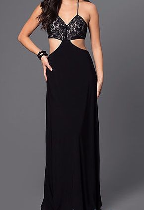 A115|Cut Out Gown|Size: S 