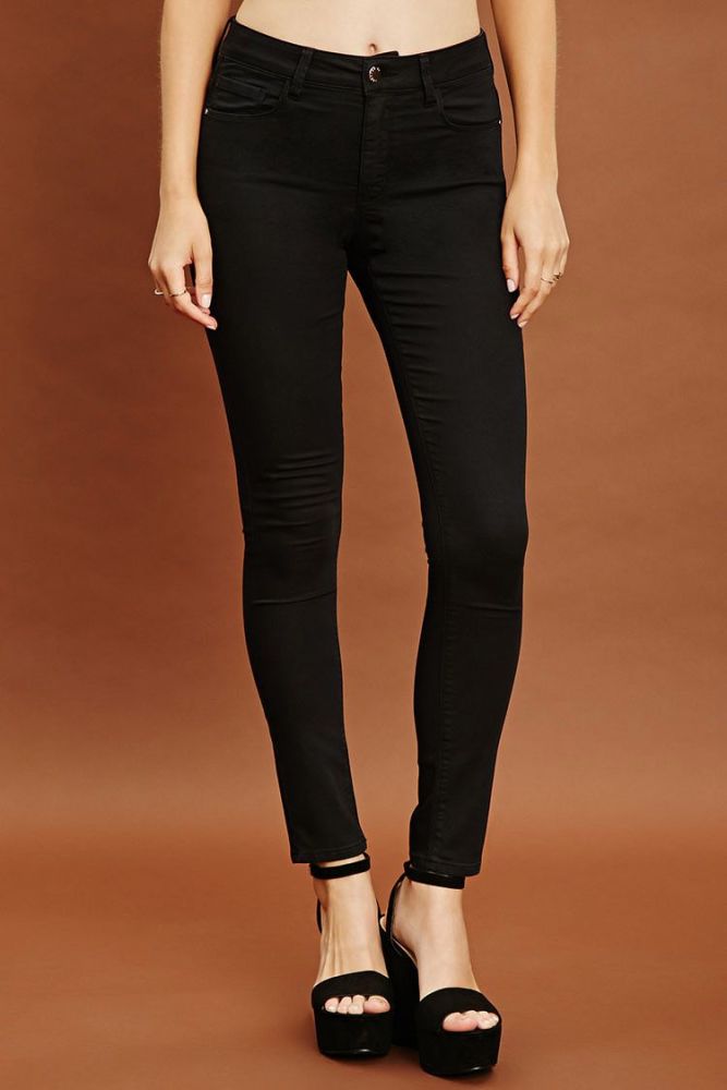 Black Skinny Jean Size: L