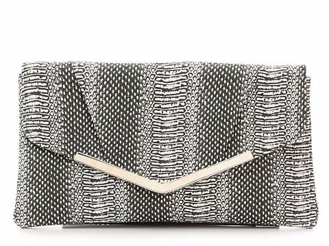 Printed Fold Over Clutch 