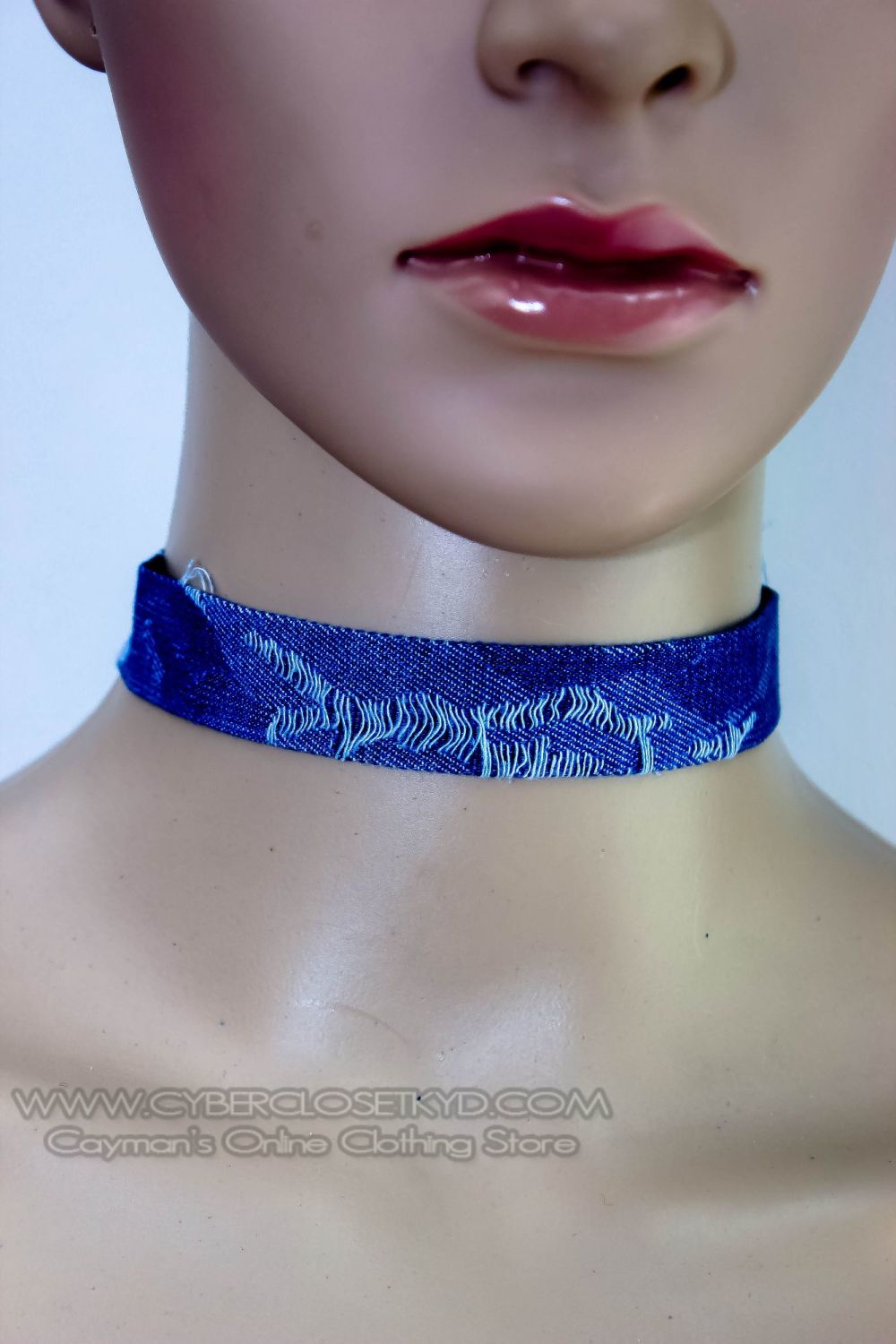 Denim Wash Choker