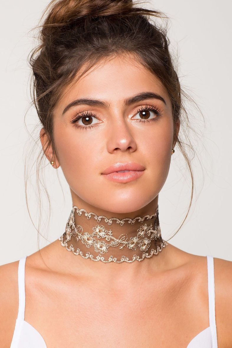 floral Lace Choker