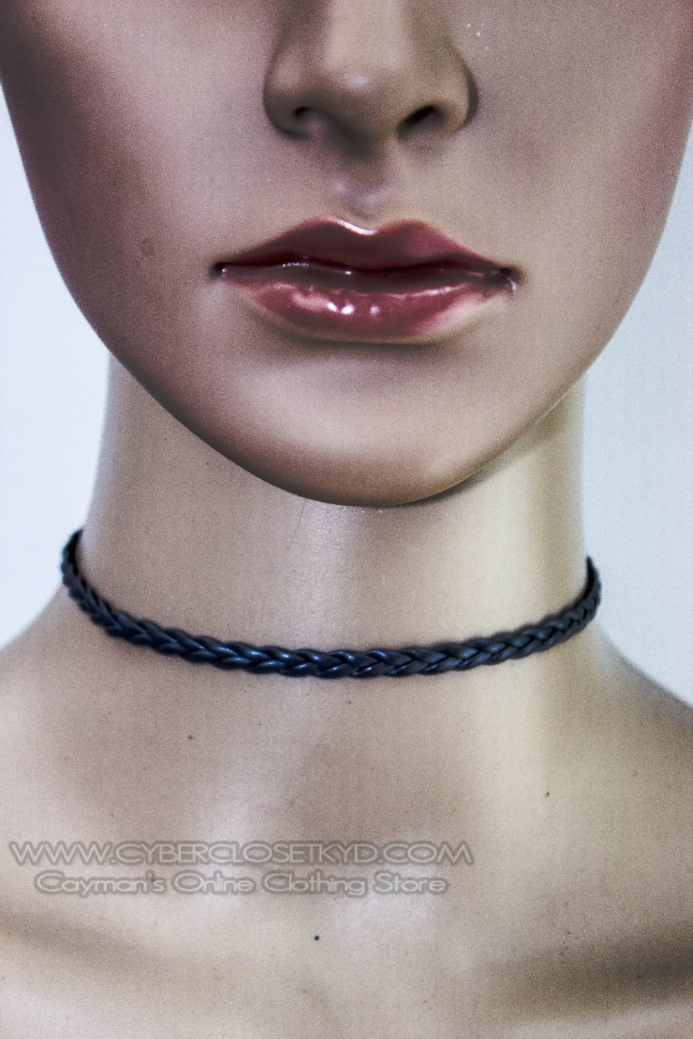 Thin Braided Choker 