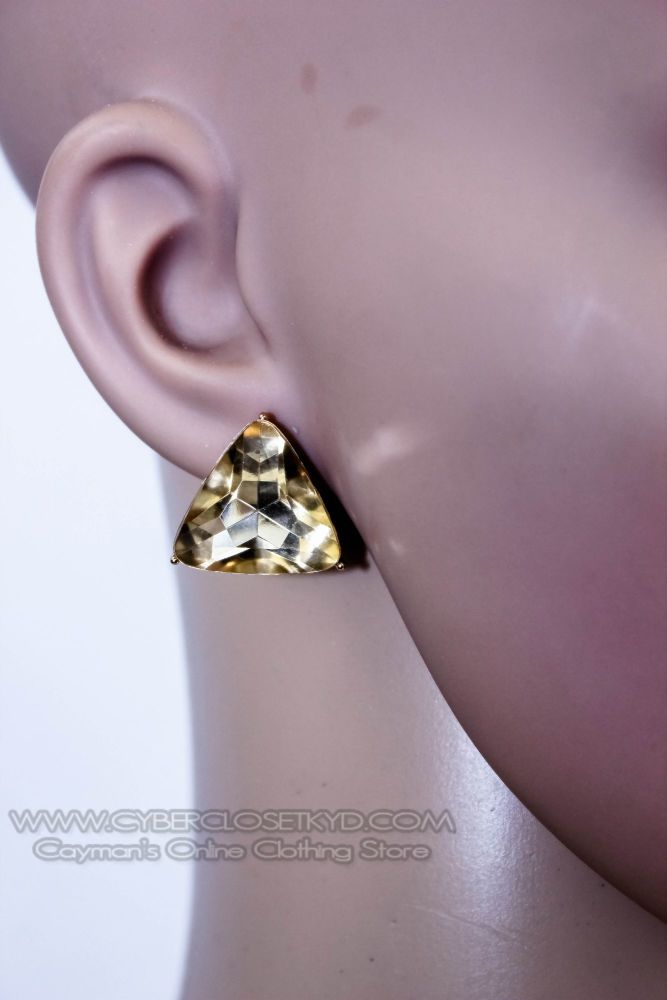 Crystal Design Stud Earring 