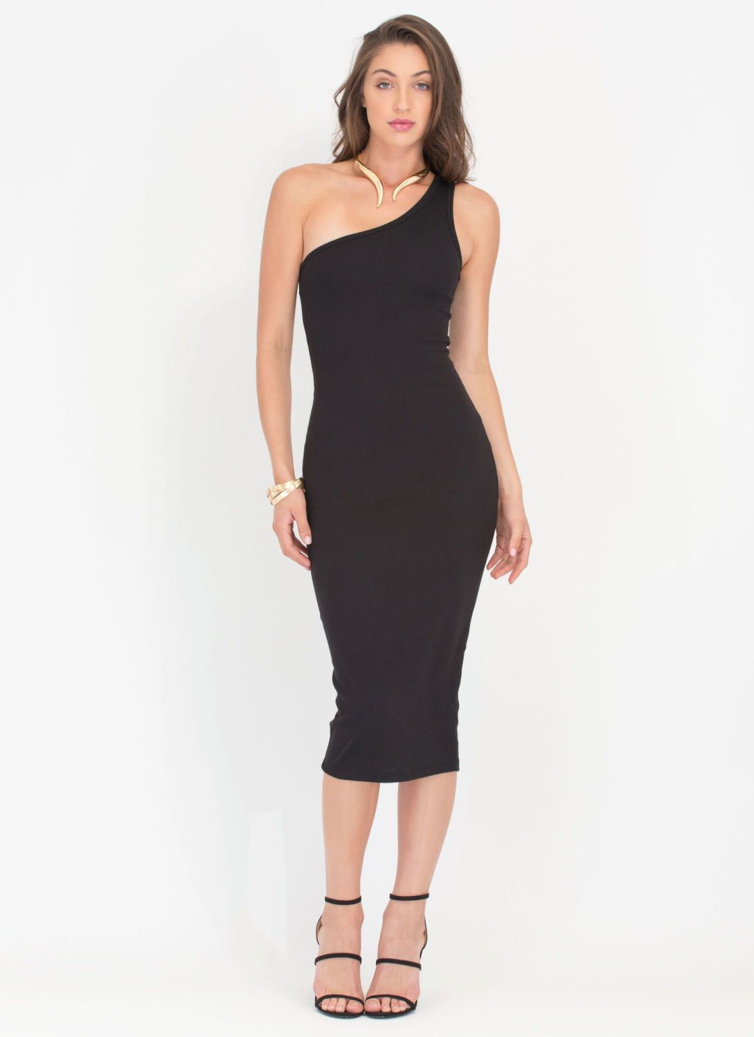 A304 - One Shoulder Bodycon Dress