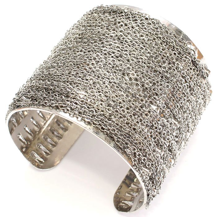 Fashion Sliver Chain Bangle