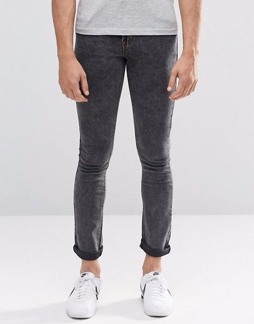 #948 Skinny Acid Wash Jeans - Size 34 x 32 