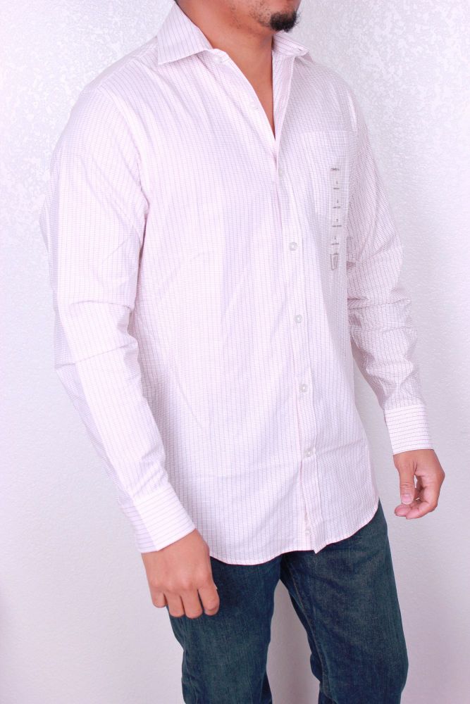 LS Pin Stripe Shirt|Size: S
