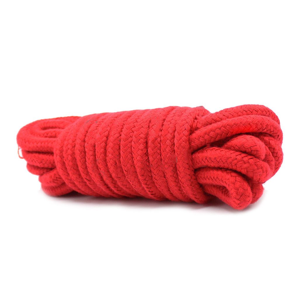 Red Cotton Restraint Bondage Rope