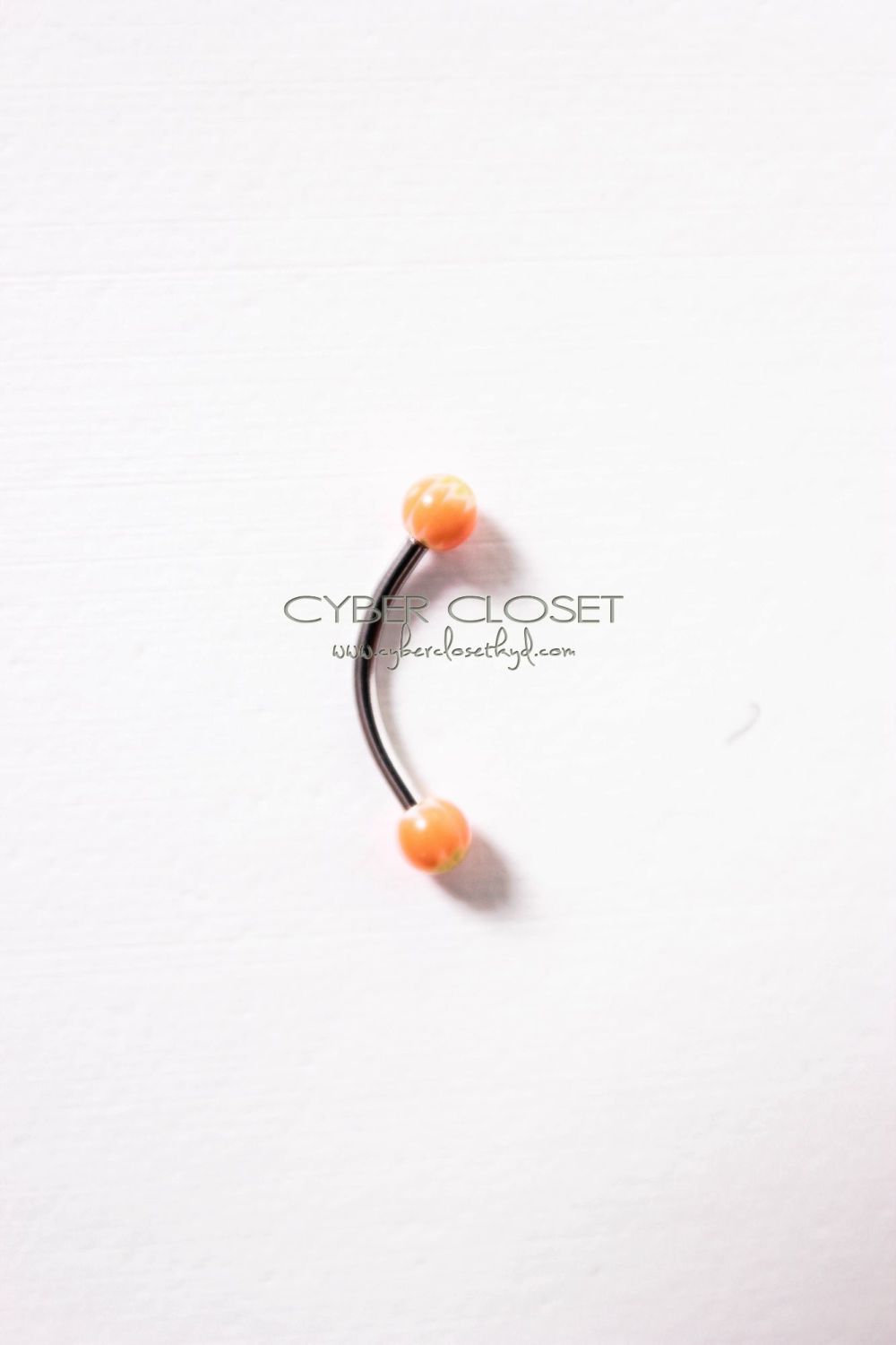 #43 Acrylic Eyebrow Ring Barbell 