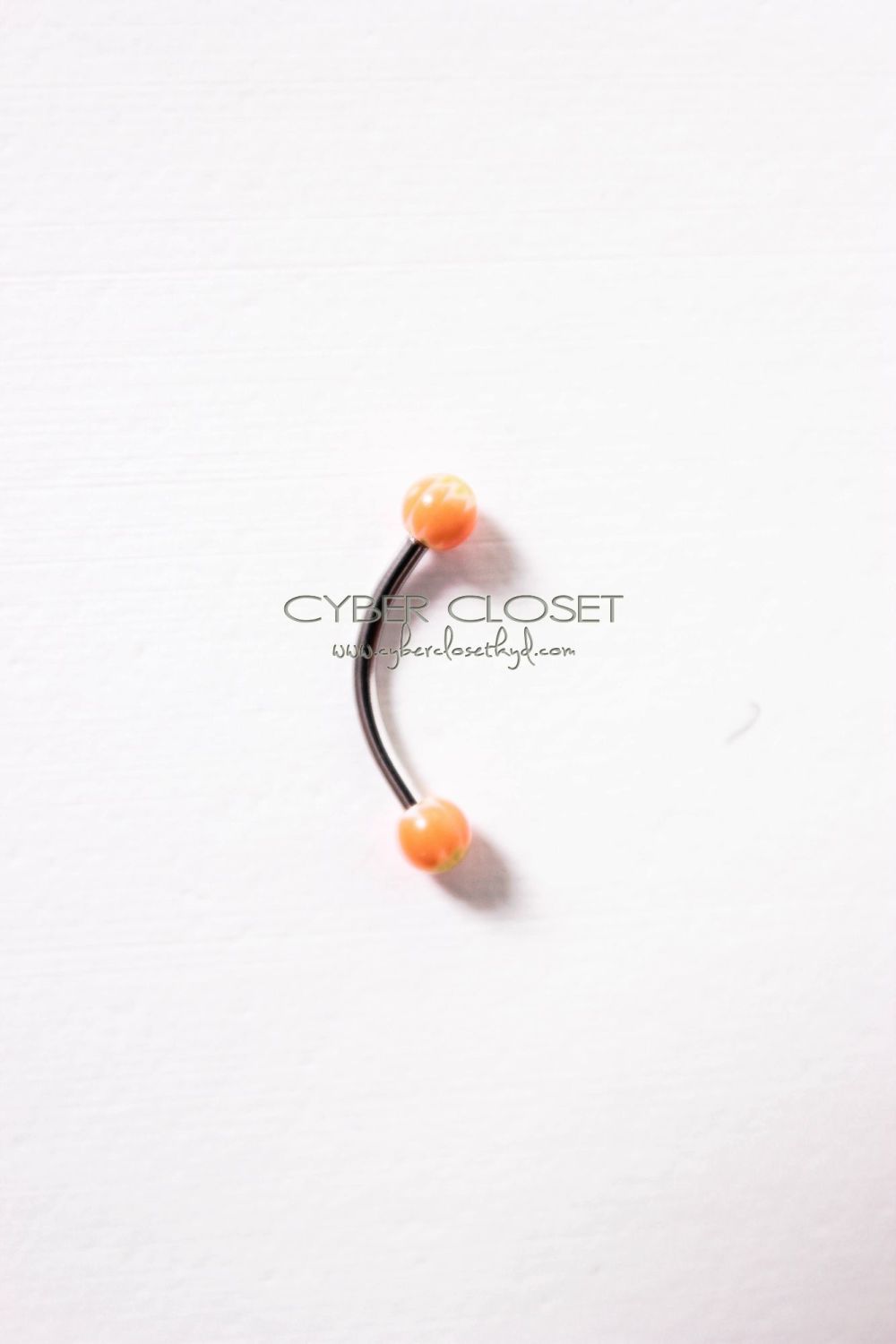 #43 Acrylic Eyebrow Ring Barbell 