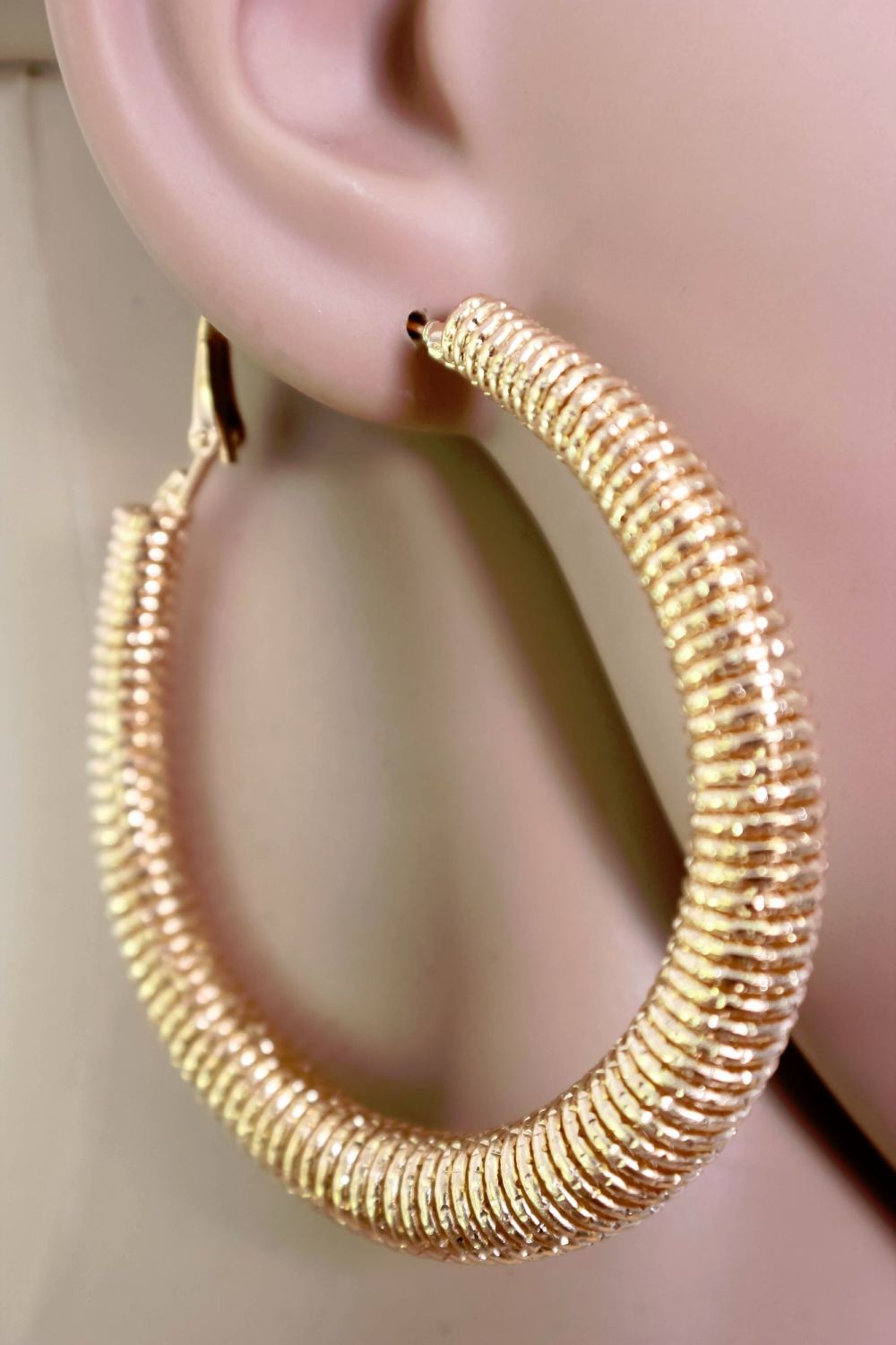 Fashion Gold Hoop Earrings