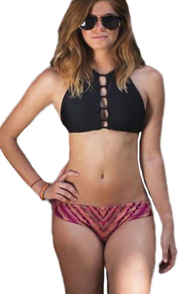 Keyhole Top Two Piece Swimsuit|Size: M 