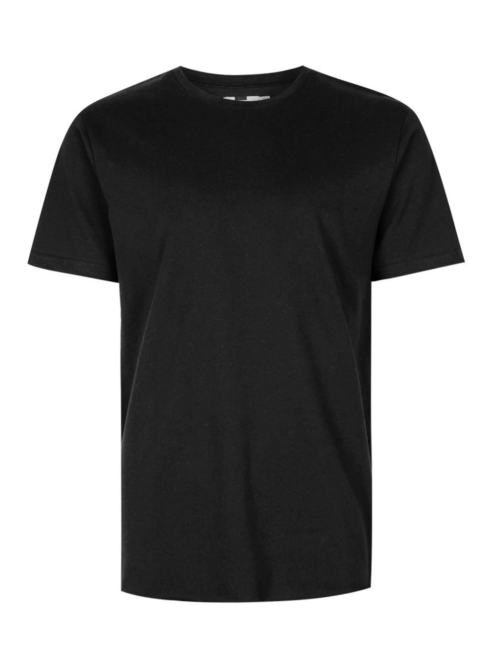 Black Crew Neck T-Shirt Size: XXS