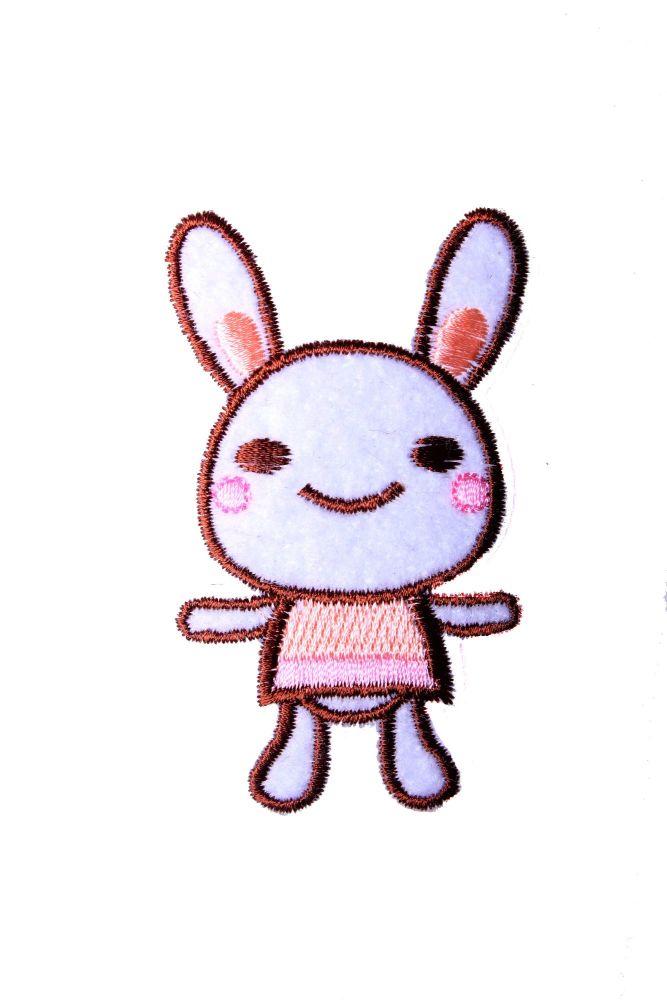 Iron On Cute Bunny Rabbit Patch