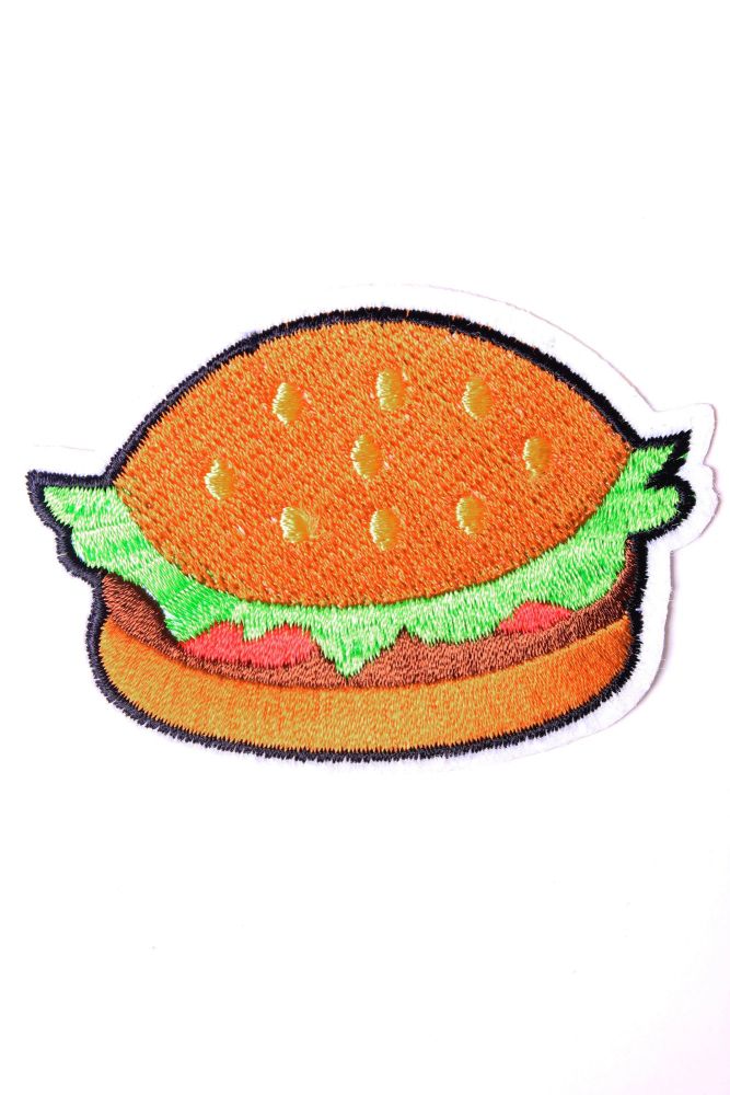 Iron On Burger Patch