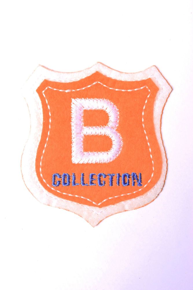 Iron On B Collection Patch