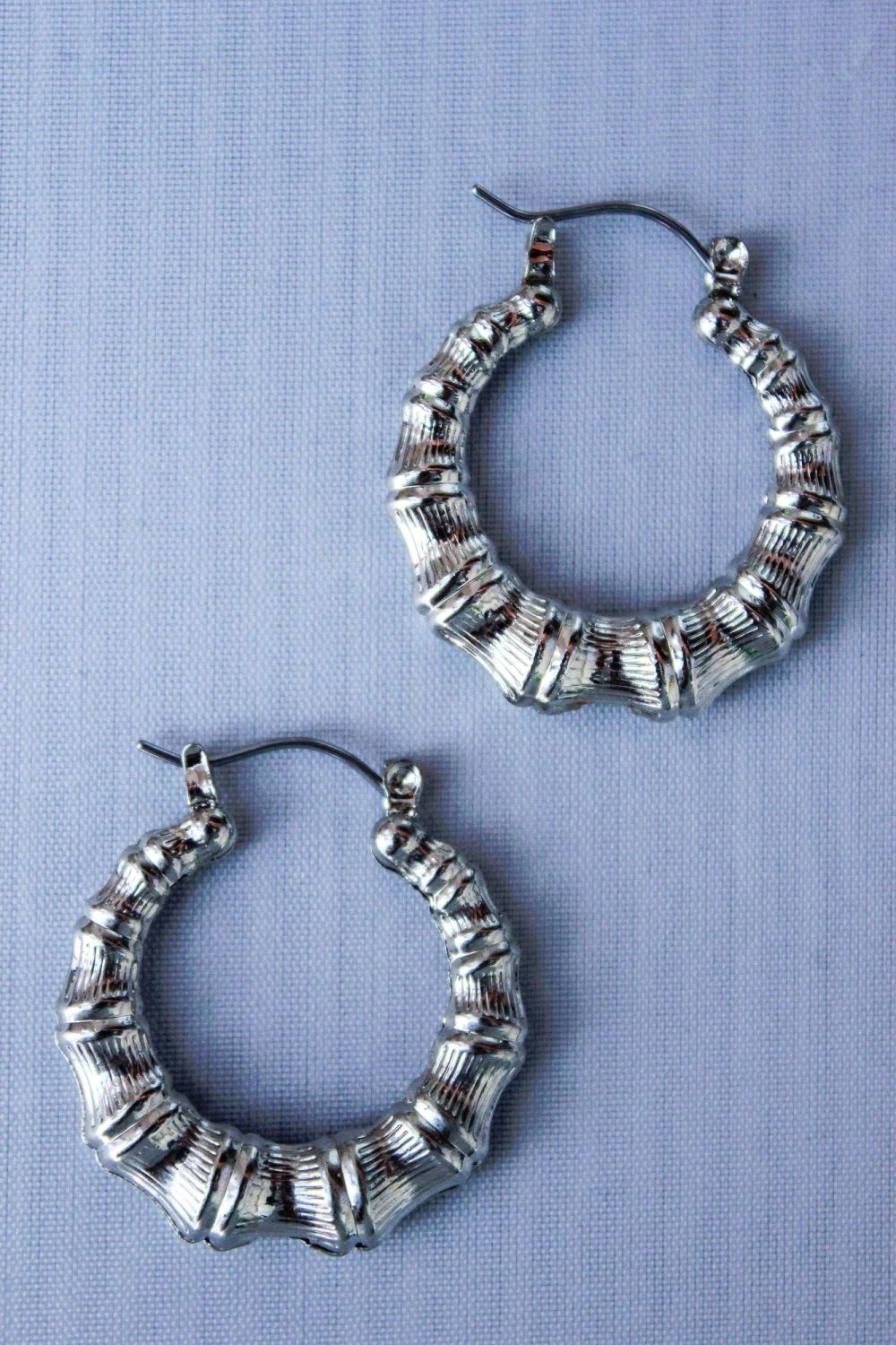 Fashion Silver hoops 