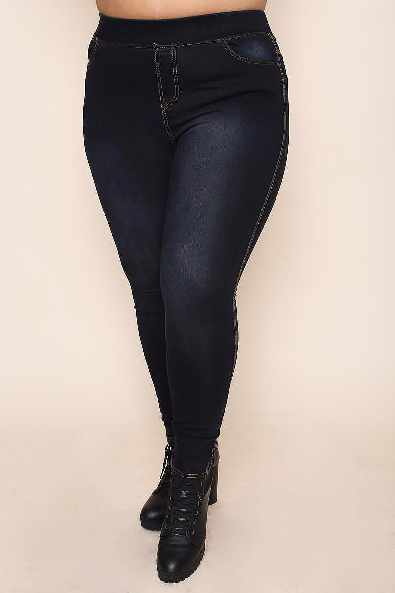 Dark Denim Jeggings 