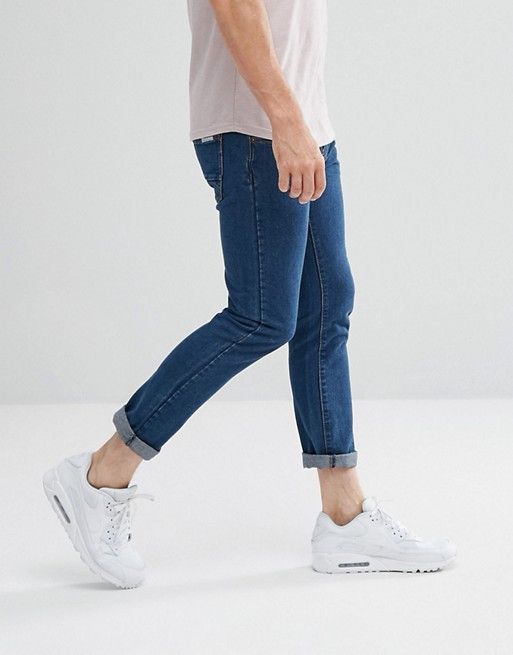 #909 Non-stretch Slim Fit Ankle Jeans 34 x 32 