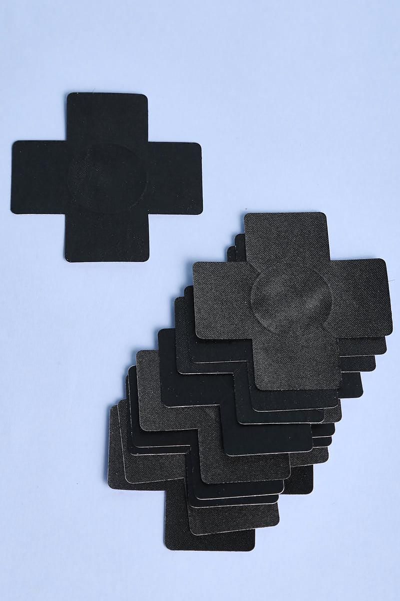 CrossBlack Nipple Covers