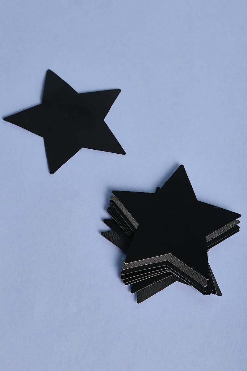 Black Star|Shape Nipple Covers