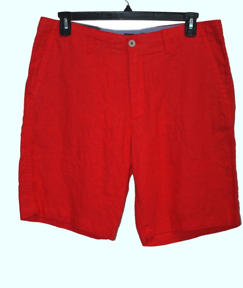 banana republic linen shorts