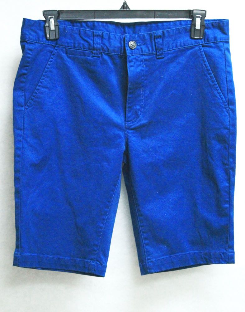 Blue Flat Front Short|Size: 34