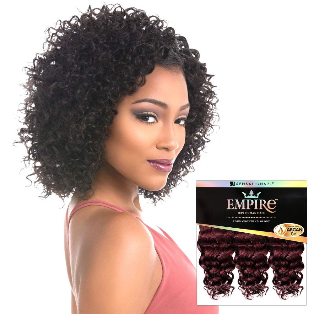  Sensationnel Empire 100% Human Hair Weave|Bohemian 3PCS #1