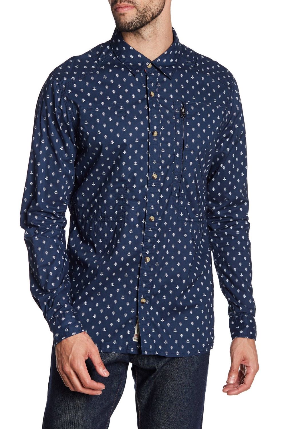 Printed Regular Fit Shirt|Size: S