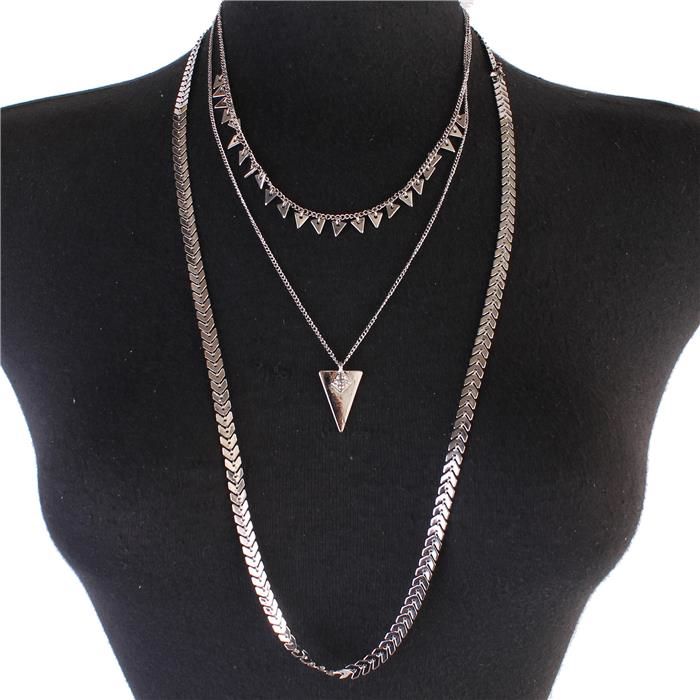 Long Chain Layereds Necklace 