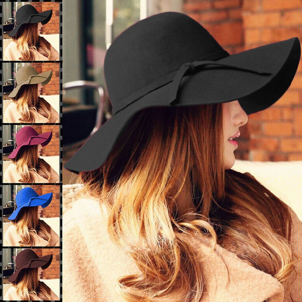 Wide Brim Hat (Available In Other Colors)