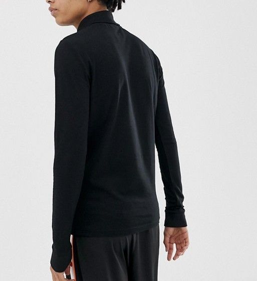 Black Skinny Long Sleeve Turtleneck|Size: M